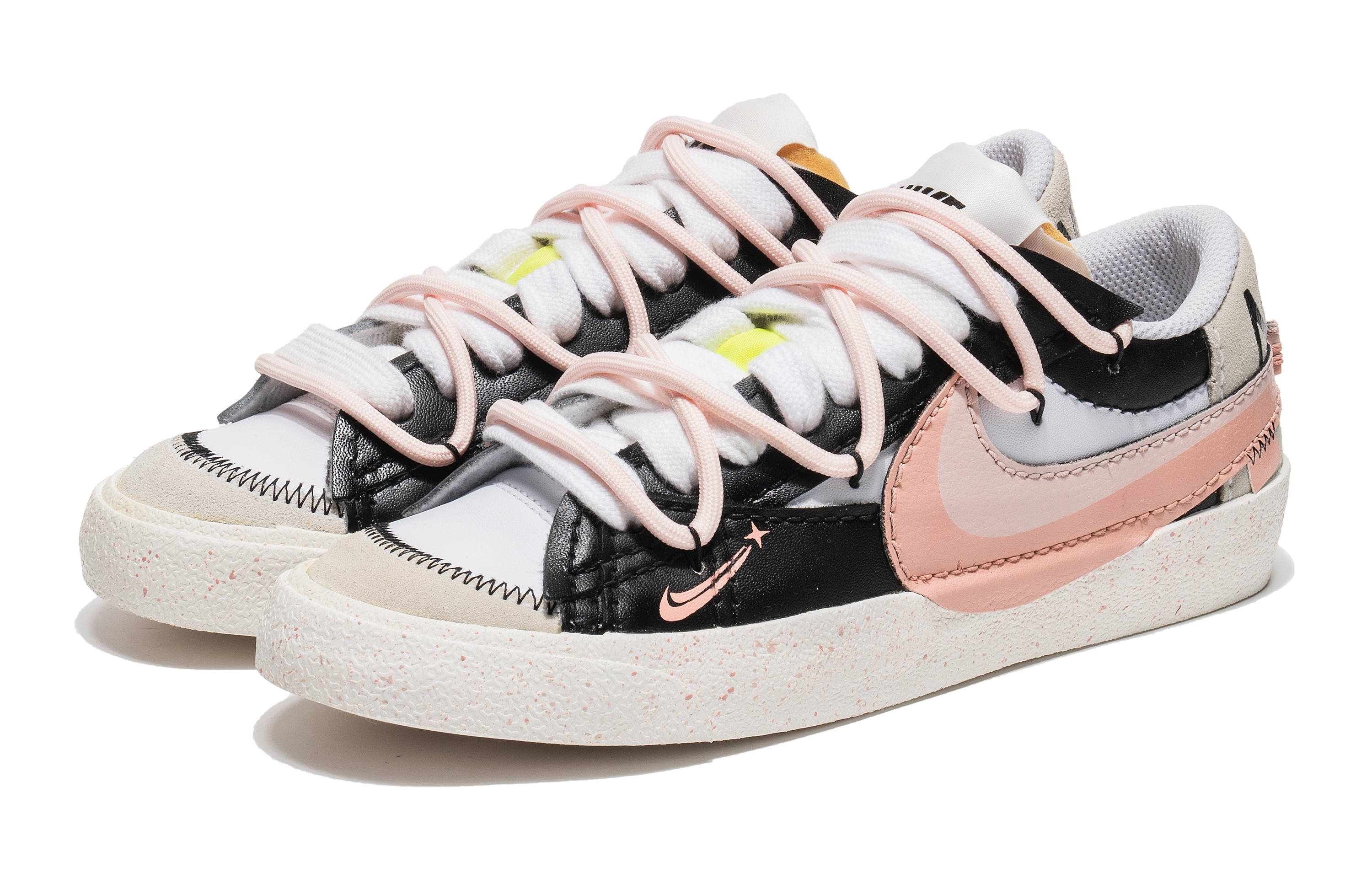 Order (W) 나이키 블레이저 로우 '핑크빛 여름' (59 characters) DQ1470-101(Team22-脏粉三勾A-BOX)