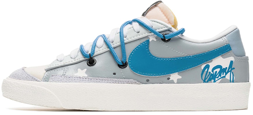 (W) 나이키 블레이저 로우 '그라피티 스타 해체 회색 파랑' (70) DC4769-102(Team22-涂鸦解构灰蓝A-BOX) Buy (W) 나이키 블레이저 로우 '그라피티 스타 해체 회색 파랑' (70) DC4769-102(Team22-涂鸦解构灰蓝A-BOX)