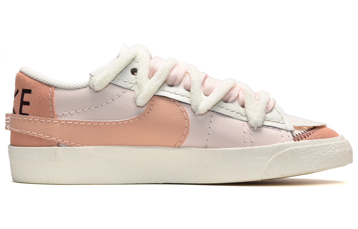 Order (W) [Kasut Custom] Nike Blazer Low 'Pink Lemonade Tapak Kucing' DQ1470-601(TeamE-女款猫咪肉垫黑白粉)