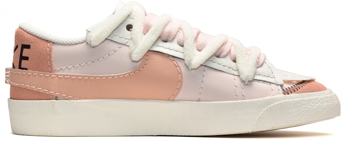 【定制球鞋】Nike Blazer Low Jumbo 粉紅柠檬冰 貓咪肉墊 低幫 板鞋 女款 黑白粉 Order 【定制球鞋】Nike Blazer Low Jumbo 粉紅柠檬冰 貓咪肉墊 低幫 板鞋 女款 黑白粉