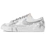 Buy 【客製化運動鞋】 Nike Blazer Low 77 舞者 簡約 低筒 帆布鞋 女款 銀白