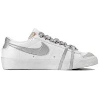 【客製化運動鞋】 Nike Blazer Low 77 舞者 簡約 低筒 帆布鞋 女款 銀白 Order 【客製化運動鞋】 Nike Blazer Low 77 舞者 簡約 低筒 帆布鞋 女款 銀白
