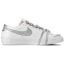 Order 【客製化運動鞋】 Nike Blazer Low 77 舞者 簡約 低筒 帆布鞋 女款 銀白