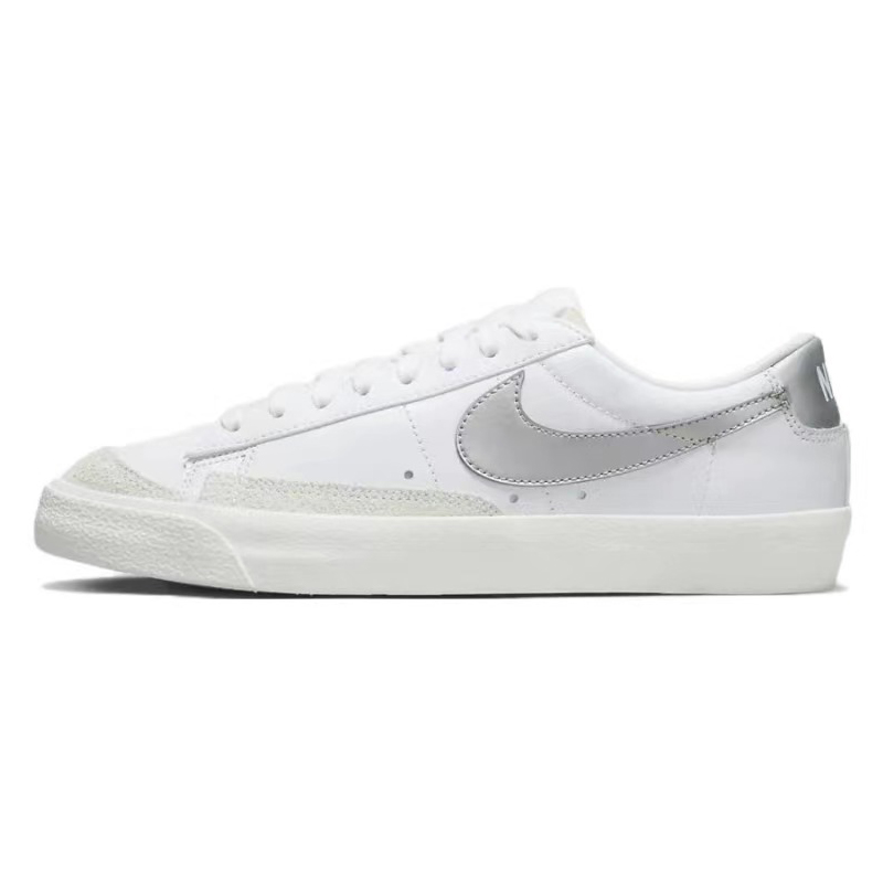 Details for 【客製化運動鞋】 Nike Blazer Low 77 舞者 簡約 低筒 帆布鞋 女款 銀白
