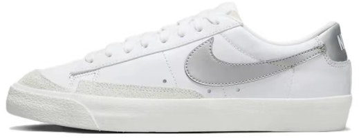 【客製化運動鞋】 Nike Blazer Low 77 舞者 簡約 低筒 帆布鞋 女款 銀白 Details for 【客製化運動鞋】 Nike Blazer Low 77 舞者 簡約 低筒 帆布鞋 女款 銀白
