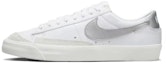 Details for 【客製化運動鞋】 Nike Blazer Low 77 舞者 簡約 低筒 帆布鞋 女款 銀白