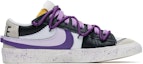 Buy (W) 나이키 블레이저 로우 '썸머 스플래쉬 블랙 화이트 퍼플' (커스텀) DQ1470-101(Team22-紫金三勾A-BOX)