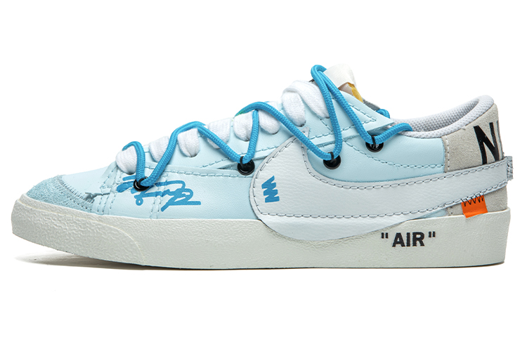 Buy (W) Zapatillas Nike Blazer Low 'UNC Vintage Deconstructed' Custom DQ1470-101(TeamB-女款解构北卡蓝F-BOX)