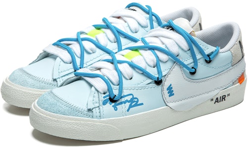 【定制球鞋】Nike Blazer Low 77 野鶴製造 復古風主題 解構雙鞋帶 休閒運動 低幫 板鞋 女款 北卡藍 特殊禮盒版 Lookbook 【定制球鞋】Nike Blazer Low 77 野鶴製造 復古風主題 解構雙鞋帶 休閒運動 低幫 板鞋 女款 北卡藍 特殊禮盒版