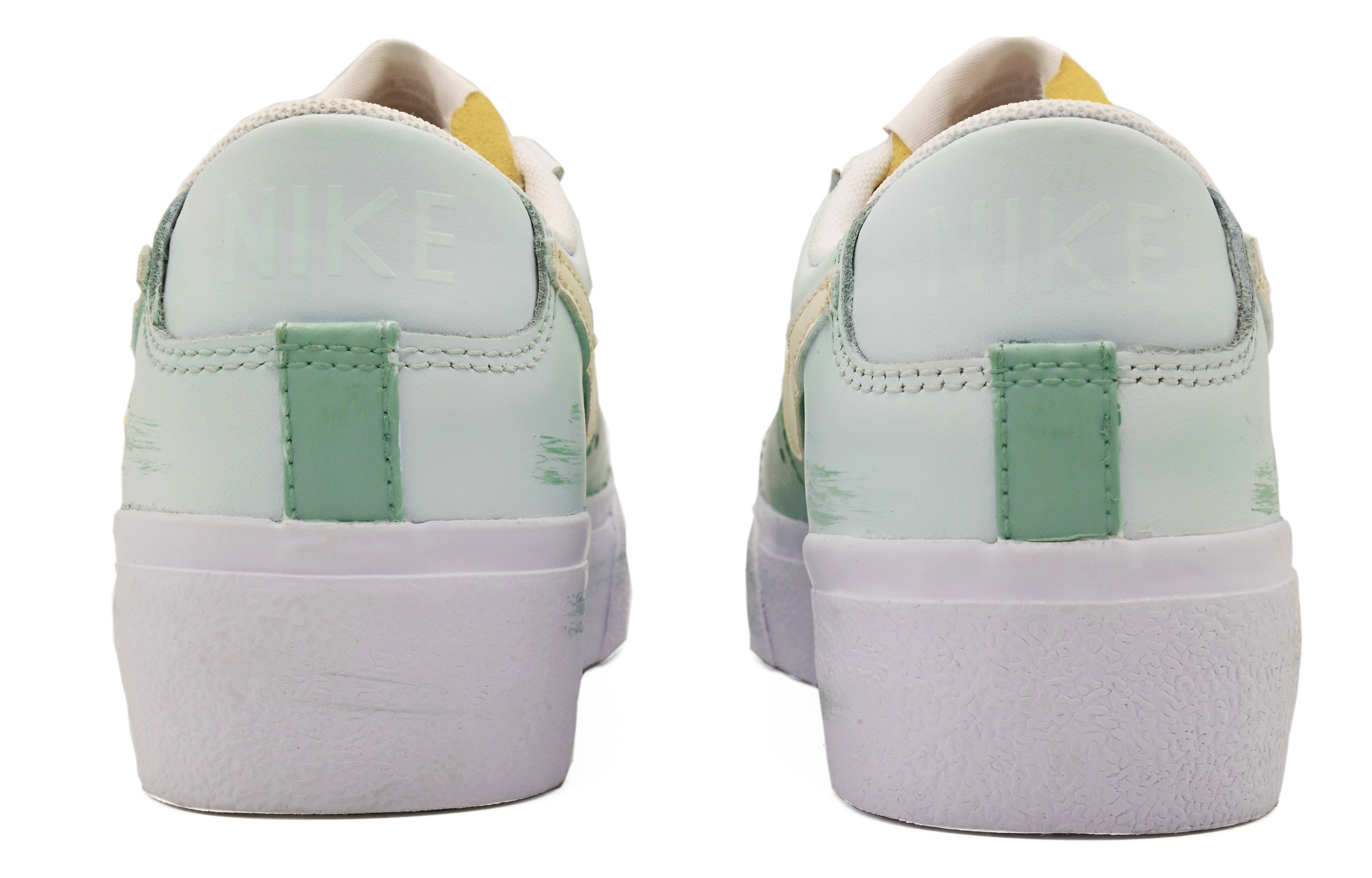 Shop (W) 나이키 블레이저 로우 플랫폼 '민트 데이지' (커스텀) DJ0292-1009(Team77-(薄荷绿小雏菊)