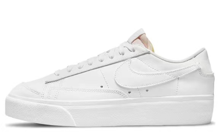 Details for (W) 나이키 블레이저 로우 플랫폼 '민트 데이지' (커스텀) DJ0292-1009(Team77-(薄荷绿小雏菊)