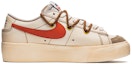 Order (W) 나이키 블레이저 로우 플랫폼 '발렌타인 커피 다이' DJ0292-101(TeamB-女款情人节I-BOX)