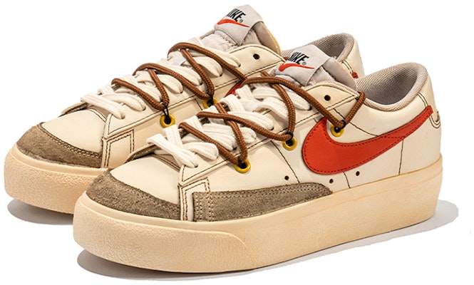 (W) 나이키 블레이저 로우 플랫폼 '발렌타인 커피 다이' DJ0292-101(TeamB-女款情人节I-BOX) Lookbook (W) 나이키 블레이저 로우 플랫폼 '발렌타인 커피 다이' DJ0292-101(TeamB-女款情人节I-BOX)