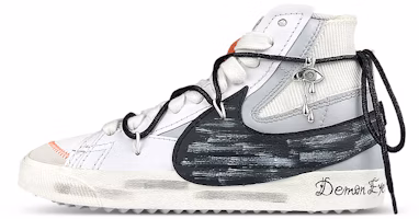 (W) Zapatillas Nike Blazer Mid '77 Blancas/Negras Grafiti DQ1471-100(Team47-女恶魔之眼BOX) Buy (W) Zapatillas Nike Blazer Mid '77 Blancas/Negras Grafiti DQ1471-100(Team47-女恶魔之眼BOX)