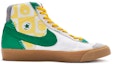 Order (W) 나이키 블레이저 미드 '77 LX '옐로우 그린 화이트' (커스텀) DR0977-119(TeamR-女款趣味贴纸黄绿白)