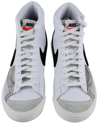 【定制球鞋】Nike Blazer Mid '77 Vintage 國風 眷鳥 耐磨 中幫 板鞋 女款 白黑 Shop 【定制球鞋】Nike Blazer Mid '77 Vintage 國風 眷鳥 耐磨 中幫 板鞋 女款 白黑