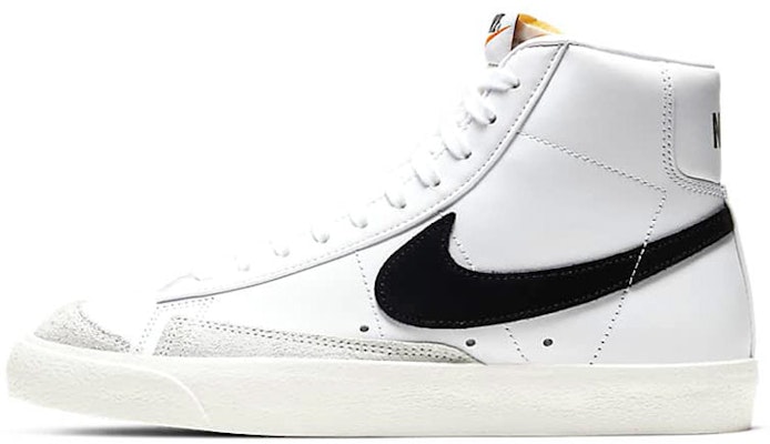 【定制球鞋】Nike Blazer Mid '77 Vintage 國風 眷鳥 耐磨 中幫 板鞋 女款 白黑 Sizing 【定制球鞋】Nike Blazer Mid '77 Vintage 國風 眷鳥 耐磨 中幫 板鞋 女款 白黑