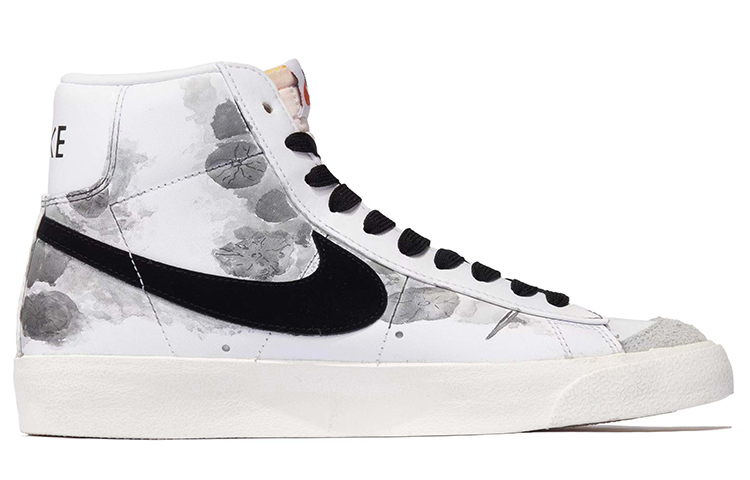 Order (W) [定制鞋] 耐克 Blazer 中帮 '黑白灰' CZ1055-100(TeamM-女款隐士侠客S-BOX)