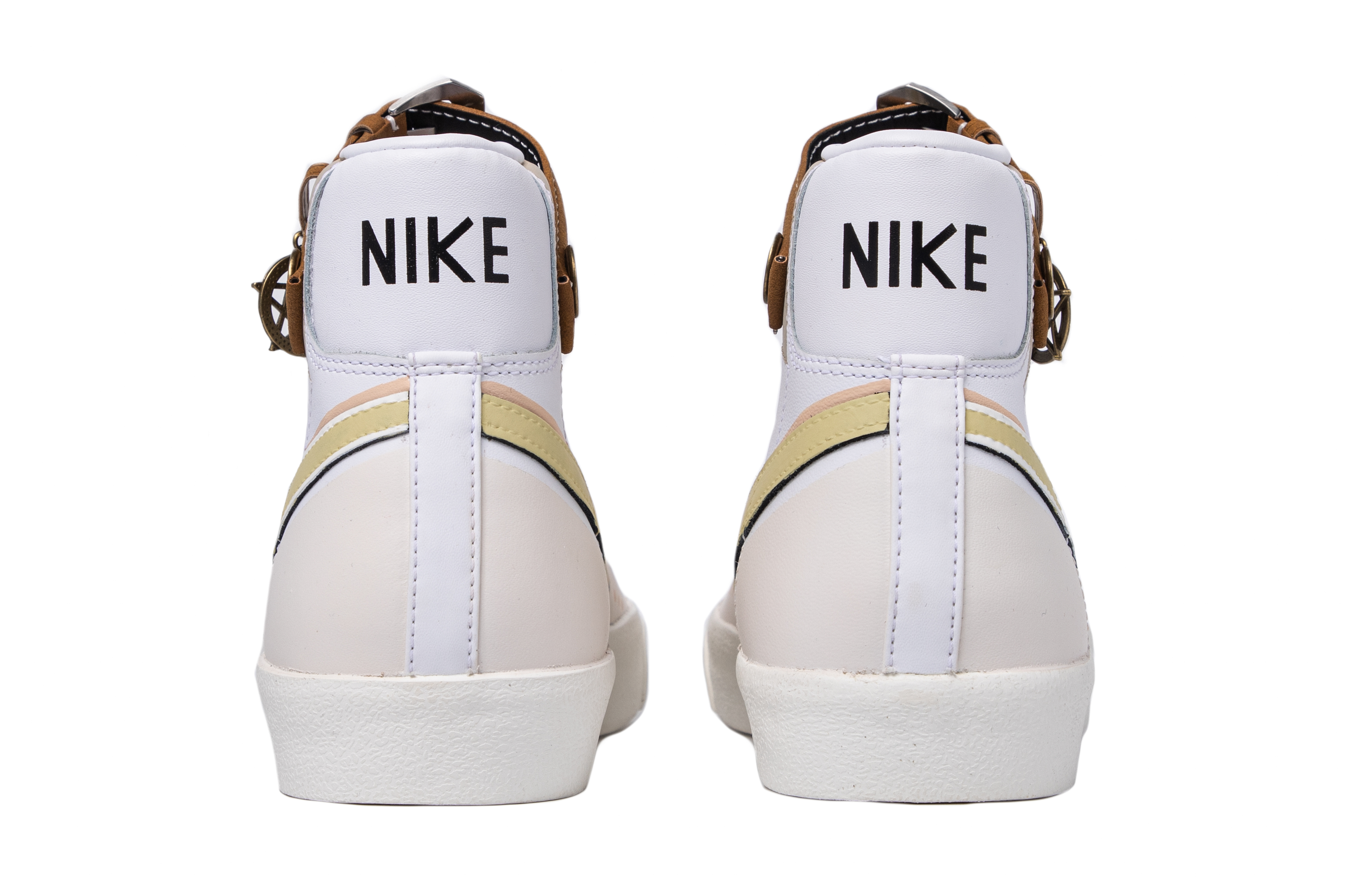 Shop (W) 【定制鞋款】耐克Blazer中帮'Da Vinci定制Off-White' CZ1055-109(TeamM-女款光明使者橘白QD)