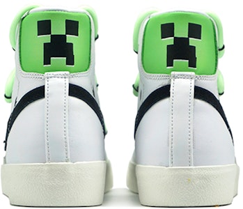 (W) Zapatillas Nike Blazer Mid 'Minecraft Personalizadas' CZ1055-100(Team-R-女款喷涂解构鞋带) Shop (W) Zapatillas Nike Blazer Mid 'Minecraft Personalizadas' CZ1055-100(Team-R-女款喷涂解构鞋带)