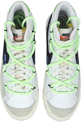 【定制球鞋】 Nike Blazer Mid 我的世界 噴繪手繪 解構鞋帶 遊戲主題定制 中幫 板鞋 女款 黑白灰 Purchase 【定制球鞋】 Nike Blazer Mid 我的世界 噴繪手繪 解構鞋帶 遊戲主題定制 中幫 板鞋 女款 黑白灰