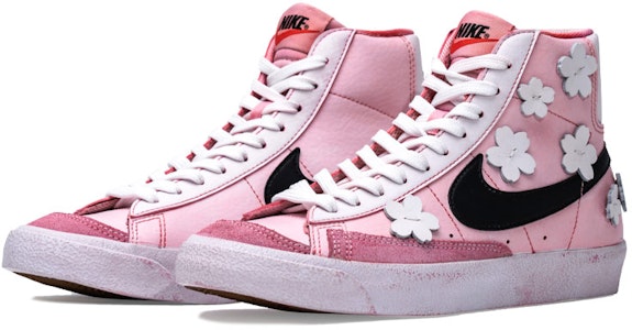 (W) Zapatillas Nike Blazer Mid 'Día de San Valentín Grullas & Sakura' DA4086-100(TeamB-情人节光变喷绘樱花) Lookbook (W) Zapatillas Nike Blazer Mid 'Día de San Valentín Grullas & Sakura' DA4086-100(TeamB-情人节光变喷绘樱花)
