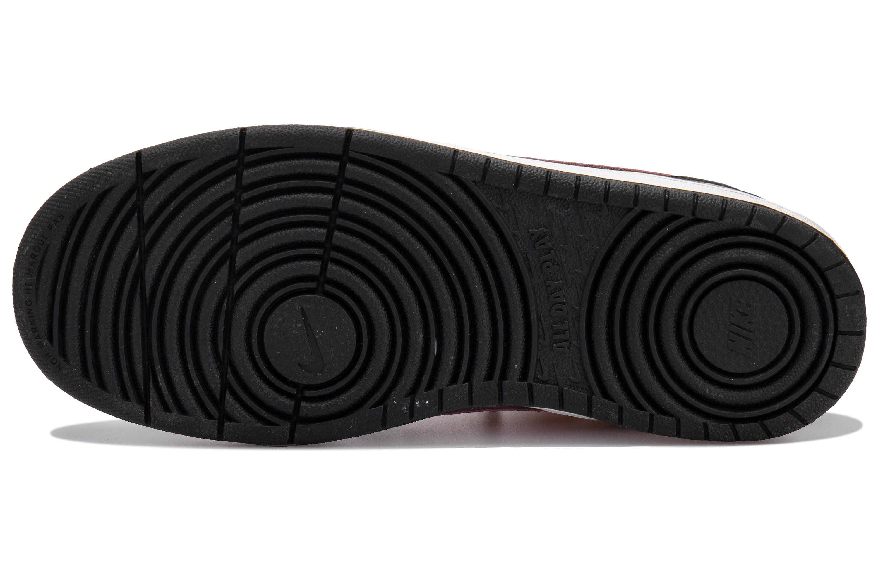 Details for (W) [Sepatu Kustom] Nike Court Borough 2 'Hitam Merah Muda Jantung' BQ5448-115（Team拾玖-霉霉粉心）