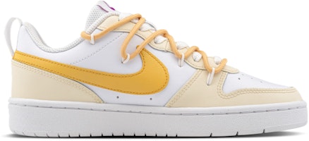 【客製球鞋】Nike Court Borough 2 起司陷阱 厚底 防滑耐磨 低筒 板鞋 女款 黃白 Lookbook 【客製球鞋】Nike Court Borough 2 起司陷阱 厚底 防滑耐磨 低筒 板鞋 女款 黃白