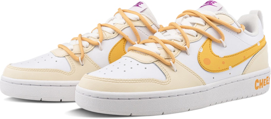 (W) 나이키 코트 버로우 2 '치즈 트랩' 커스텀 DQ5979-100(Team拾陆-奶酪陷阱女款) Shop (W) 나이키 코트 버로우 2 '치즈 트랩' 커스텀 DQ5979-100(Team拾陆-奶酪陷阱女款)