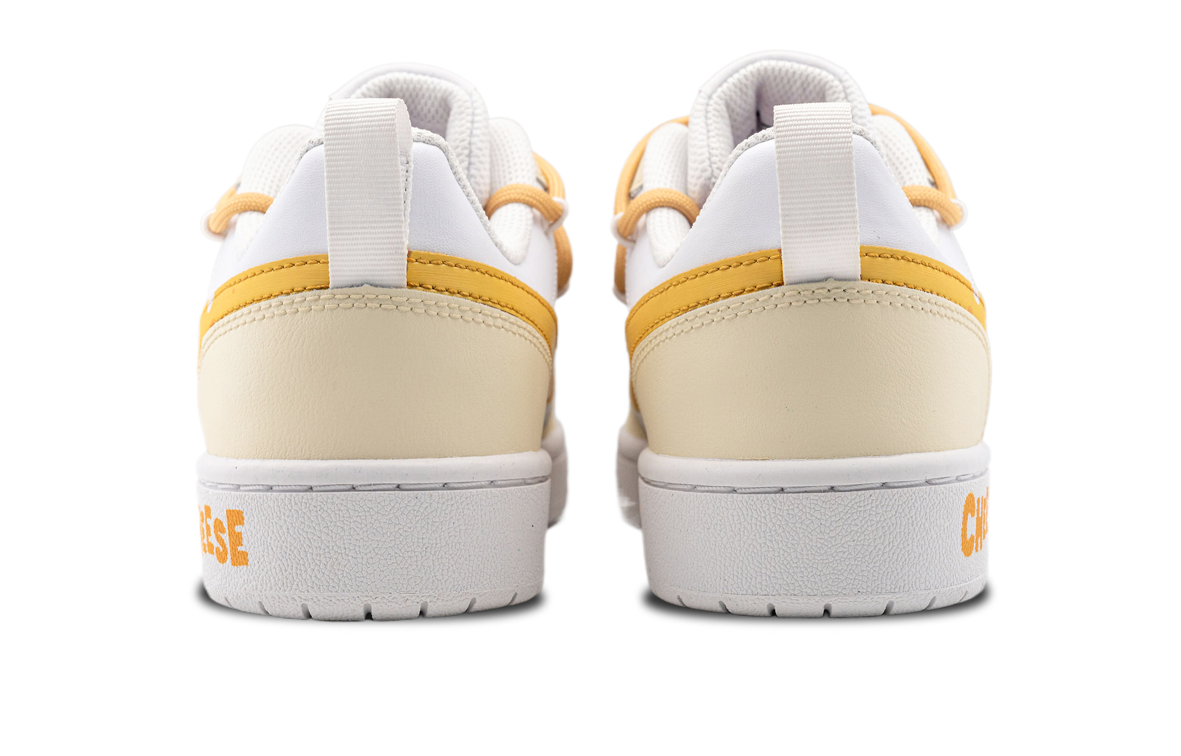 Purchase (W) [Kasur Kasut] Nike Court Borough 2 'Perangkap Keju' DQ5979-100（Team拾陆-奶酪陷阱女款）