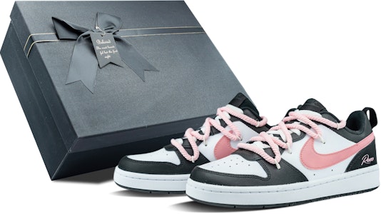 (W) Zapatillas Nike Court Borough 2 'Peekaboo Negro-Rosa' BQ5448-115(Team拾陆-梦幻莓影女款特殊礼盒) Order (W) Zapatillas Nike Court Borough 2 'Peekaboo Negro-Rosa' BQ5448-115(Team拾陆-梦幻莓影女款特殊礼盒)