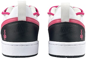 【定製球鞋】Nike Court Borough 2 解構 甜酷 撞色 舒適 減震防滑 低筒 板鞋 女款 黑粉 Purchase 【定製球鞋】Nike Court Borough 2 解構 甜酷 撞色 舒適 減震防滑 低筒 板鞋 女款 黑粉