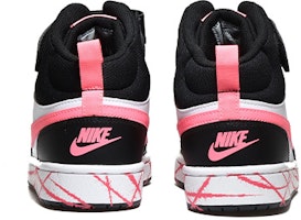 【定制球鞋】 Nike Court Borough 2 潑墨 解構 機能 復古潮流 時尚 耐磨 中幫 板鞋 女款 黑粉白 Purchase 【定制球鞋】 Nike Court Borough 2 潑墨 解構 機能 復古潮流 時尚 耐磨 中幫 板鞋 女款 黑粉白