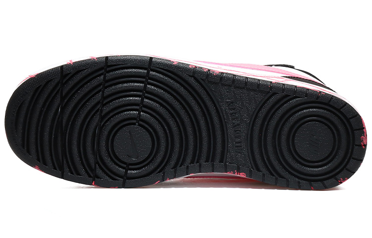 Details for (W) ナイキ コートバーロウ2 Mid 黒ピンク白 (カスタムシューズ) CD7782-005(Team10-泼墨-QD)