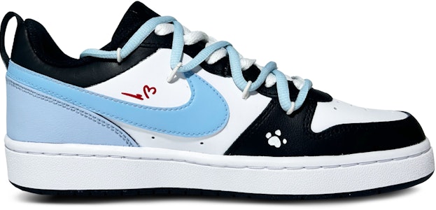 (W) Zapatillas Nike Court Borough 'Perro Corazón Negro-Azul' BQ5448-115(Team288-爱心小狗女款黑蓝) Lookbook (W) Zapatillas Nike Court Borough 'Perro Corazón Negro-Azul' BQ5448-115(Team288-爱心小狗女款黑蓝)