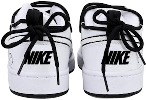 【客製化球鞋】 Nike Court Borough Vlad 線條狗狗 防滑減震 低筒 板鞋 女款 黑白 Shop 【客製化球鞋】 Nike Court Borough Vlad 線條狗狗 防滑減震 低筒 板鞋 女款 黑白