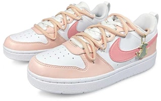 (W) Zapatillas Nike Court Borough "Rosa Melocotón" BQ5448-100(Team187-粉色简约小龙龙) Purchase (W) Zapatillas Nike Court Borough "Rosa Melocotón" BQ5448-100(Team187-粉色简约小龙龙)