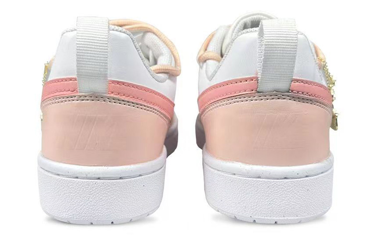 Details for (W) Zapatillas Nike Court Borough "Rosa Melocotón" BQ5448-100（Team187-粉色简约小龙龙）