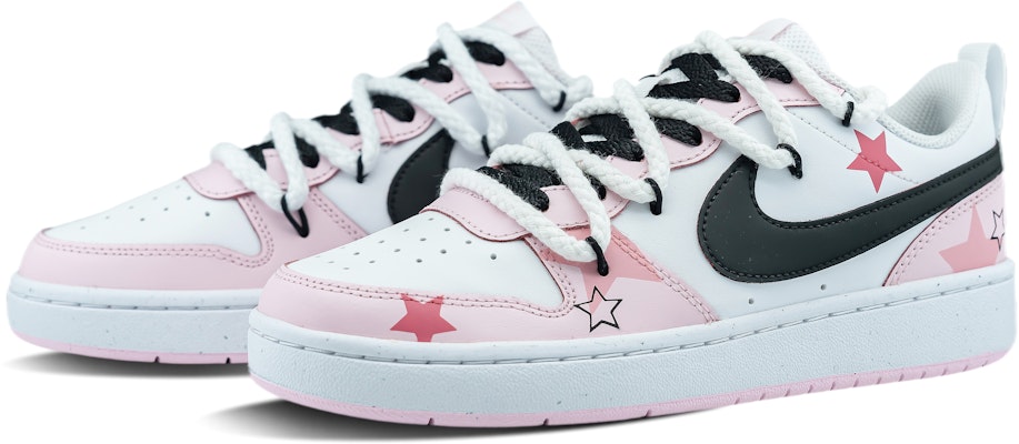 【客製化球鞋】 Nike Court Borough PEEKABOO甜粉星夢 獨特禮盒 少女潮流 高街解構 皮革 厚底 防滑耐磨 低筒 板鞋 女款 粉色 Purchase 【客製化球鞋】 Nike Court Borough PEEKABOO甜粉星夢 獨特禮盒 少女潮流 高街解構 皮革 厚底 防滑耐磨 低筒 板鞋 女款 粉色