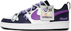 Buy 【定製球鞋】Nike Court Borough 萬花弄 三色堇 花朵 潮流 休閒 舒適 時尚 百搭 防滑輕便 低幫 板鞋 女款 白紫