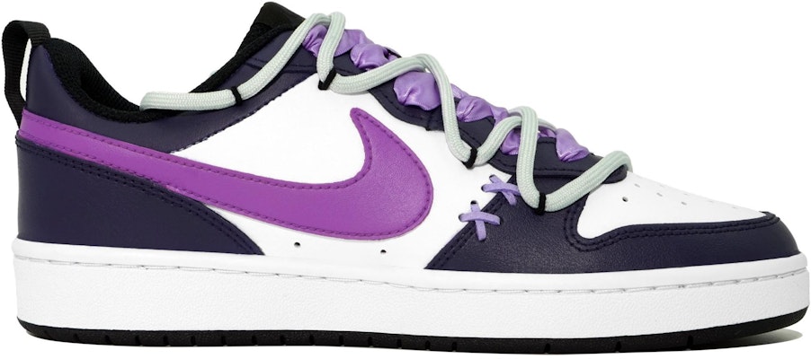 【定製球鞋】Nike Court Borough 萬花弄 三色堇 花朵 潮流 休閒 舒適 時尚 百搭 防滑輕便 低幫 板鞋 女款 白紫 Lookbook 【定製球鞋】Nike Court Borough 萬花弄 三色堇 花朵 潮流 休閒 舒適 時尚 百搭 防滑輕便 低幫 板鞋 女款 白紫