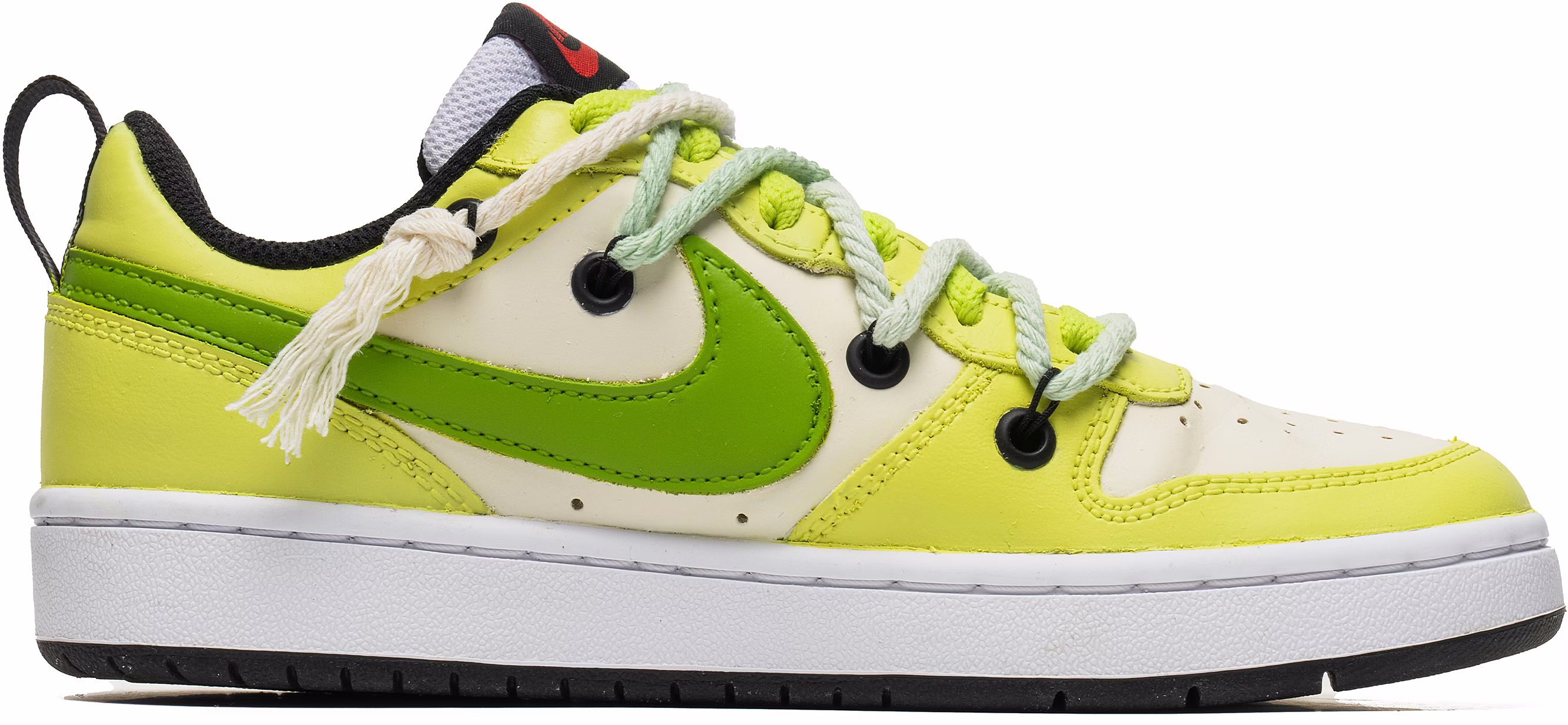 custom-shoes-women-nike-court-borough-low-2-avocado-summer-white-green