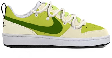 【定製球鞋】Nike Court Borough Low 2 復古酪梨 無性別風 青蘋果 解構 低筒 板鞋 女款 米綠 Order 【定製球鞋】Nike Court Borough Low 2 復古酪梨 無性別風 青蘋果 解構 低筒 板鞋 女款 米綠