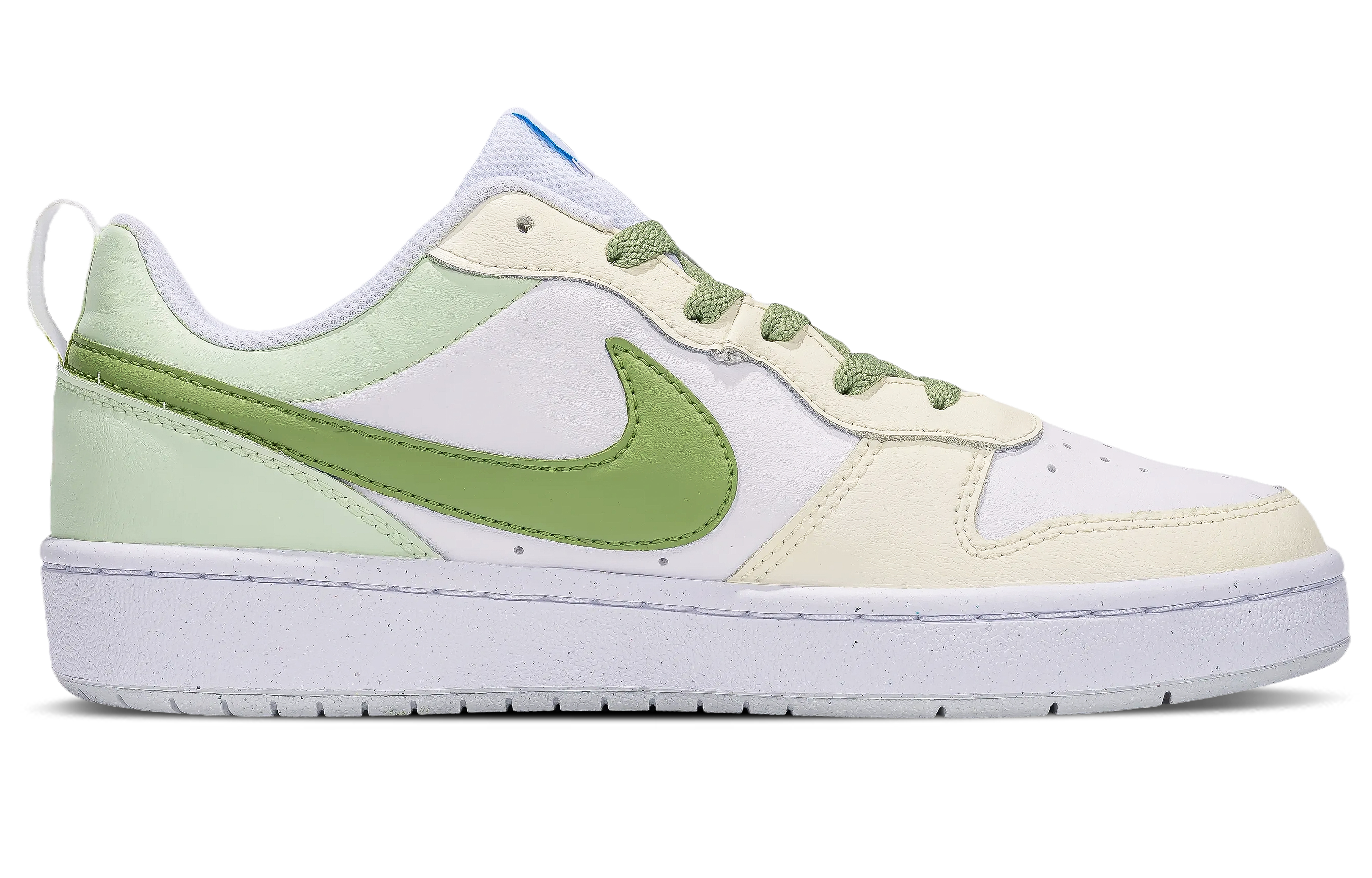 Order (W) [Kasut Edisi Khas] Nike Court Borough Low 2 'Hijau Epal' BQ5448-123(Team拾陆-青苹果绿女款)