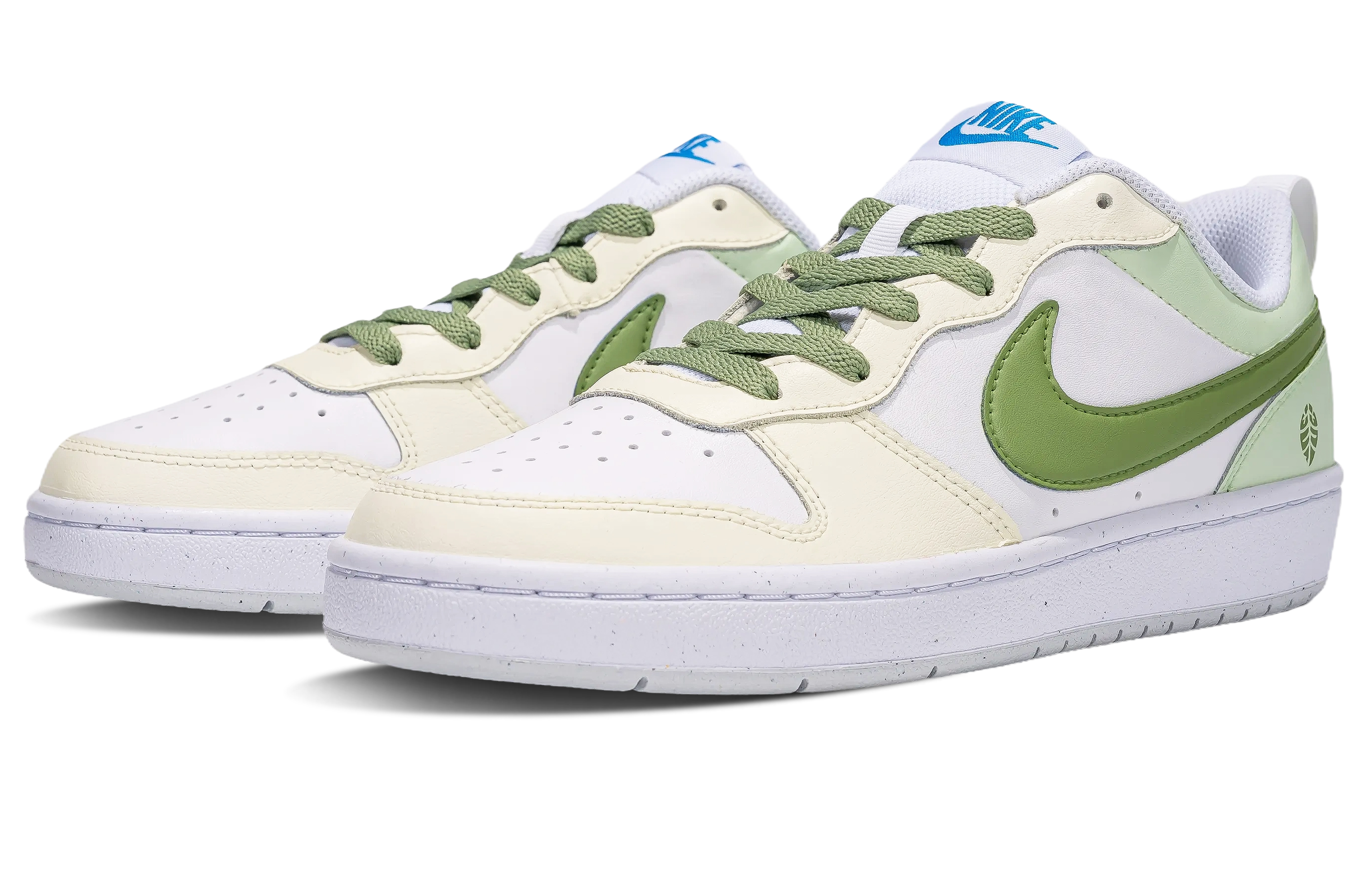 Lookbook (W) [Kasut Edisi Khas] Nike Court Borough Low 2 'Hijau Epal' BQ5448-123(Team拾陆-青苹果绿女款)