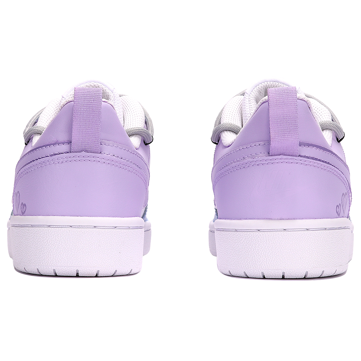 Shop (W) [Kasut Tersuai] Nike Court Borough Low 2 'Biru Ungu Senja' BQ5448-100(TeamThree-蓝紫晚空-蓝紫)