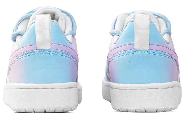 Details for (W) 나이키 코트 보로우 로2 '블루핑크 그라데이션 별' BQ5448-100(Team127-)