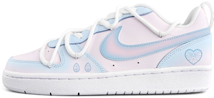custom-shoes-women-nike-court-borough-low-2-crystal-pink-blue-gradient