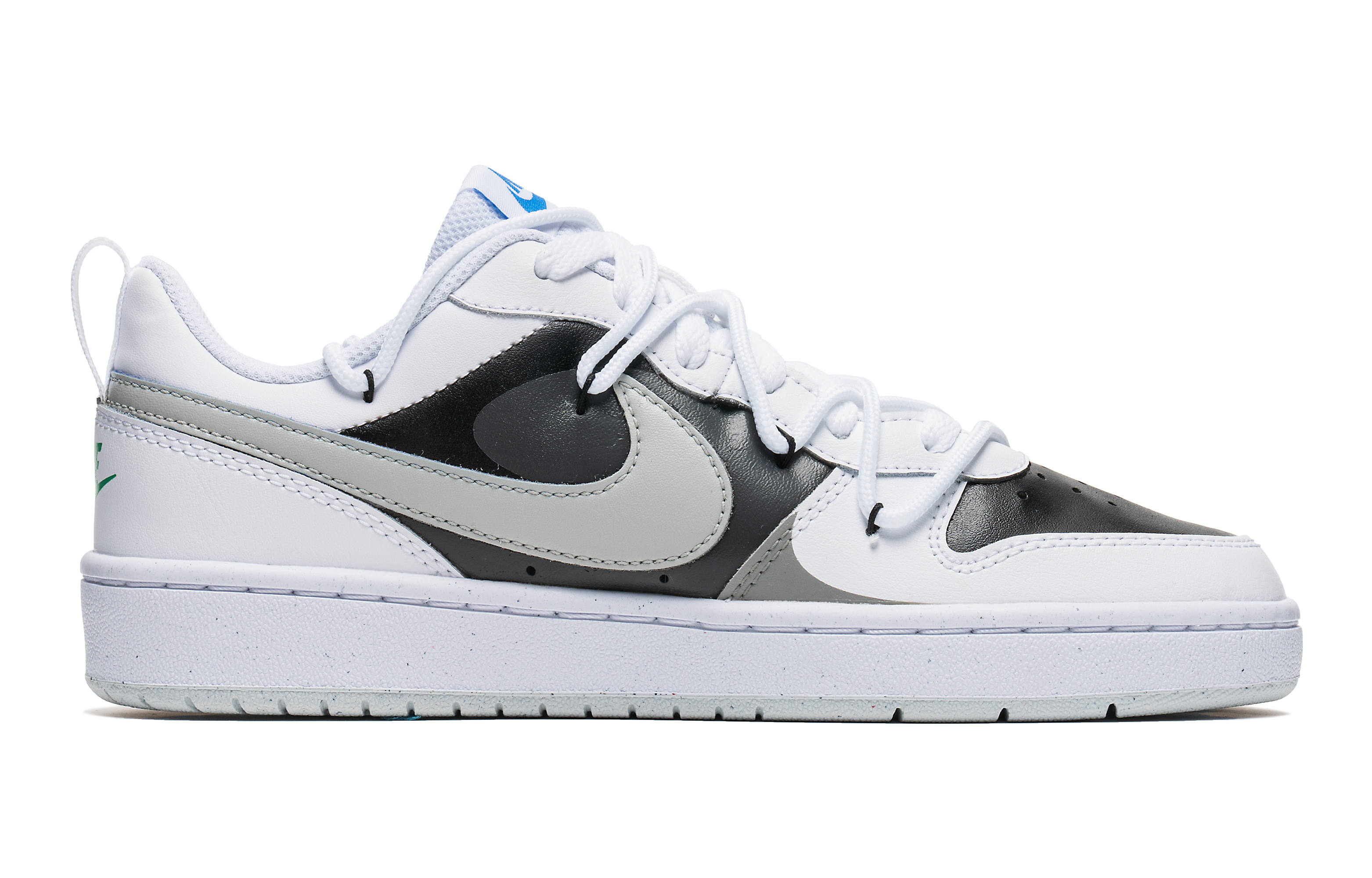 Buy (W) 나이키 코트 보로우 로 2 '블랙 화이트' (편안함과 활용성) BQ5448-123(Team22-青春校园熊猫A-BOX)