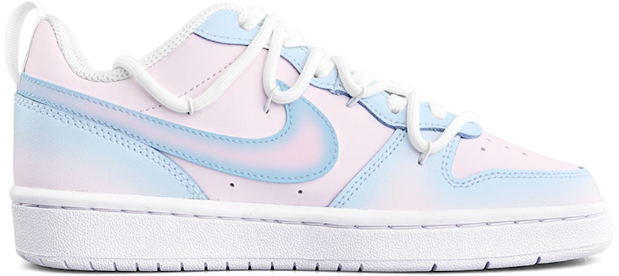(W) 나이키 코트 보로우 로우 2 '핑크-블루 그라데이션' (커스텀) BQ5448-100(Team13-水晶) Order (W) 나이키 코트 보로우 로우 2 '핑크-블루 그라데이션' (커스텀) BQ5448-100(Team13-水晶)
